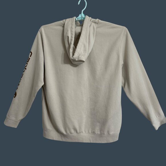 Carhart K288 W03 Loose Fit Midweight Logo Long Sleeve Graphic Hoodie 2XL Outdoor - Picture 3 of 10